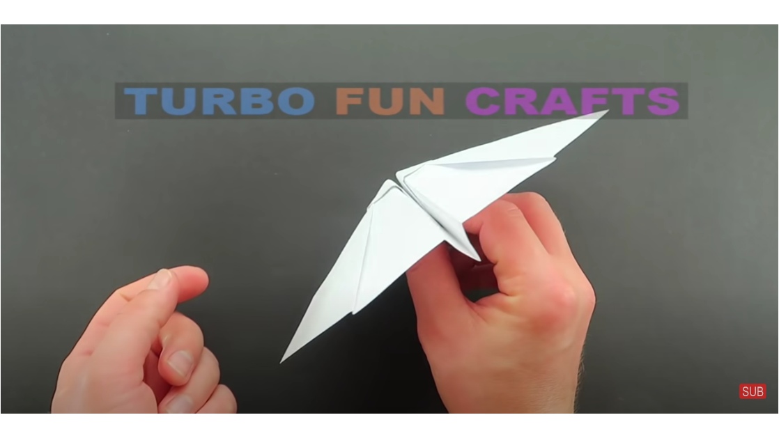 How to Make a Paper Bat Plane