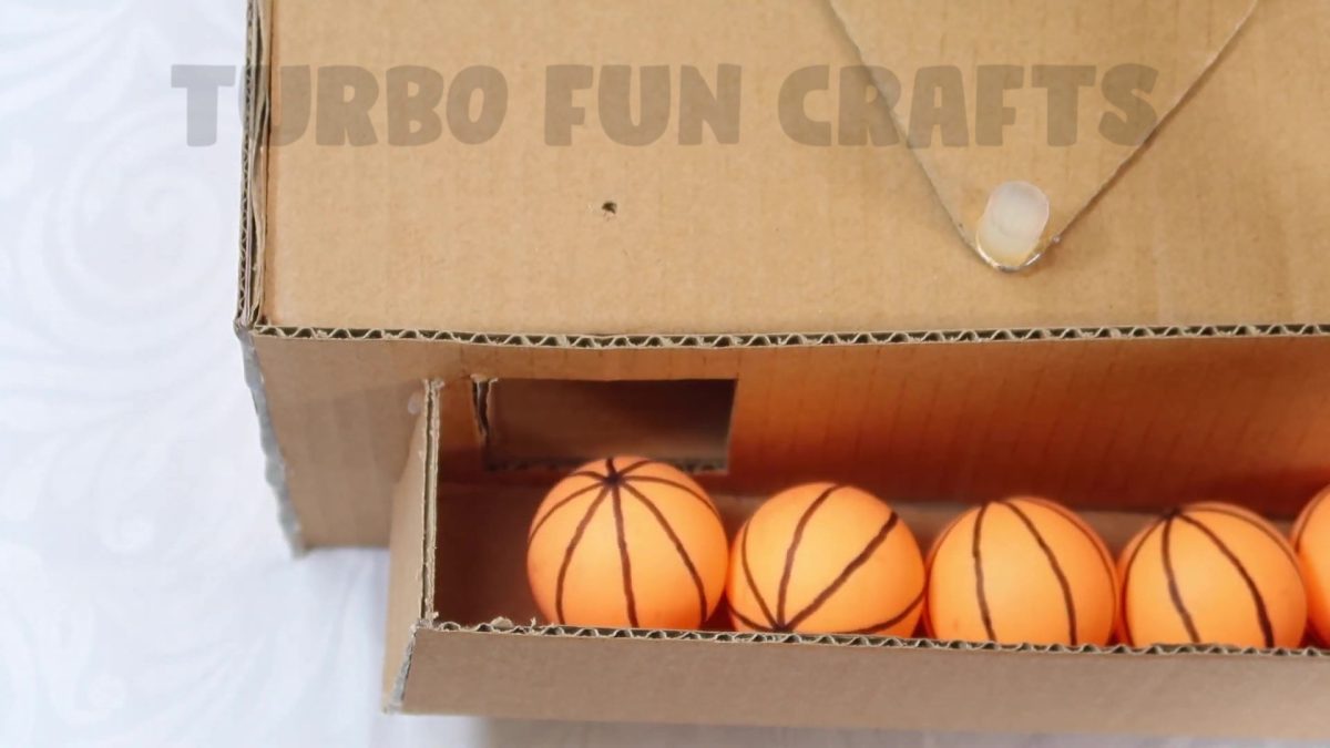 Cardboard Basketball Game