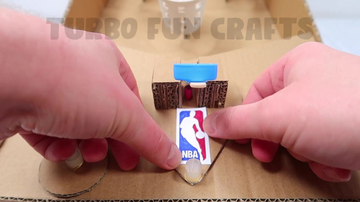 Cardboard Basketball Game