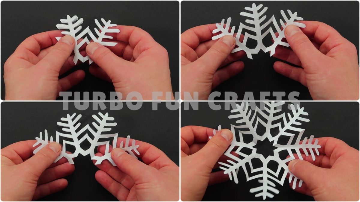 How to Make a Paper Snowflake | Winter Origami Art Project | Easy Snowflake Craft Ideas for Kids to Create this Christmas