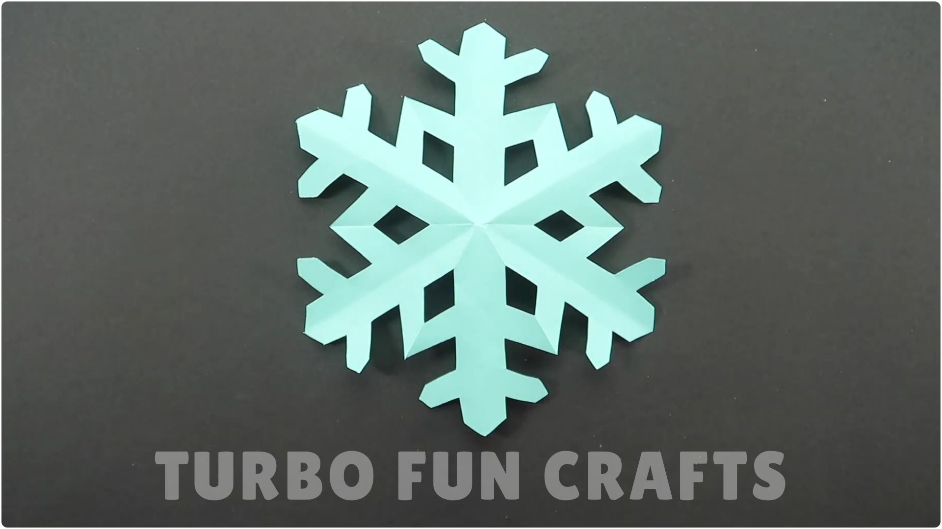 Snowflake From Paper Easy To Follow Tutorial Turbofuncrafts 