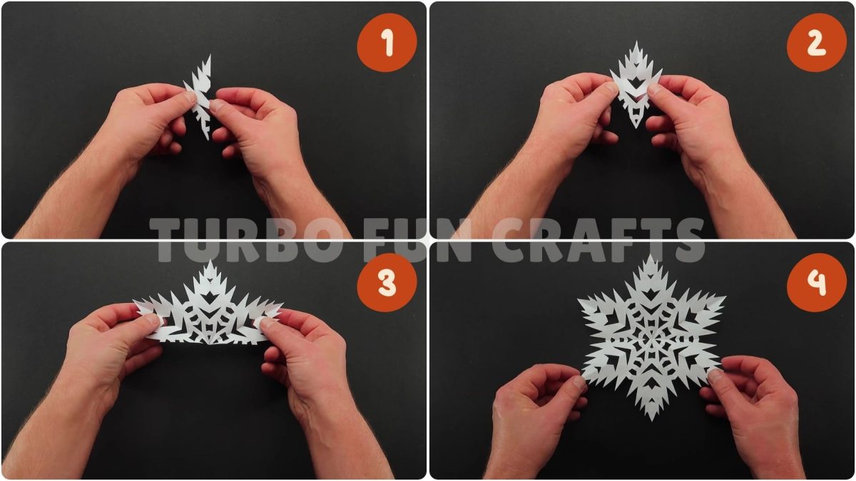 How to Make a Snowflake from Paper | Christmas Decorating Ideas in 5 Minutes | Winter Paper Crafts for All Ages