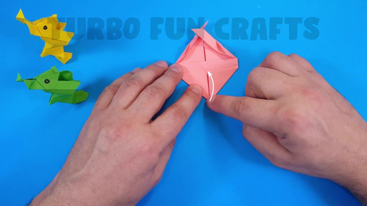 How to make Origami Jumping Rabbit