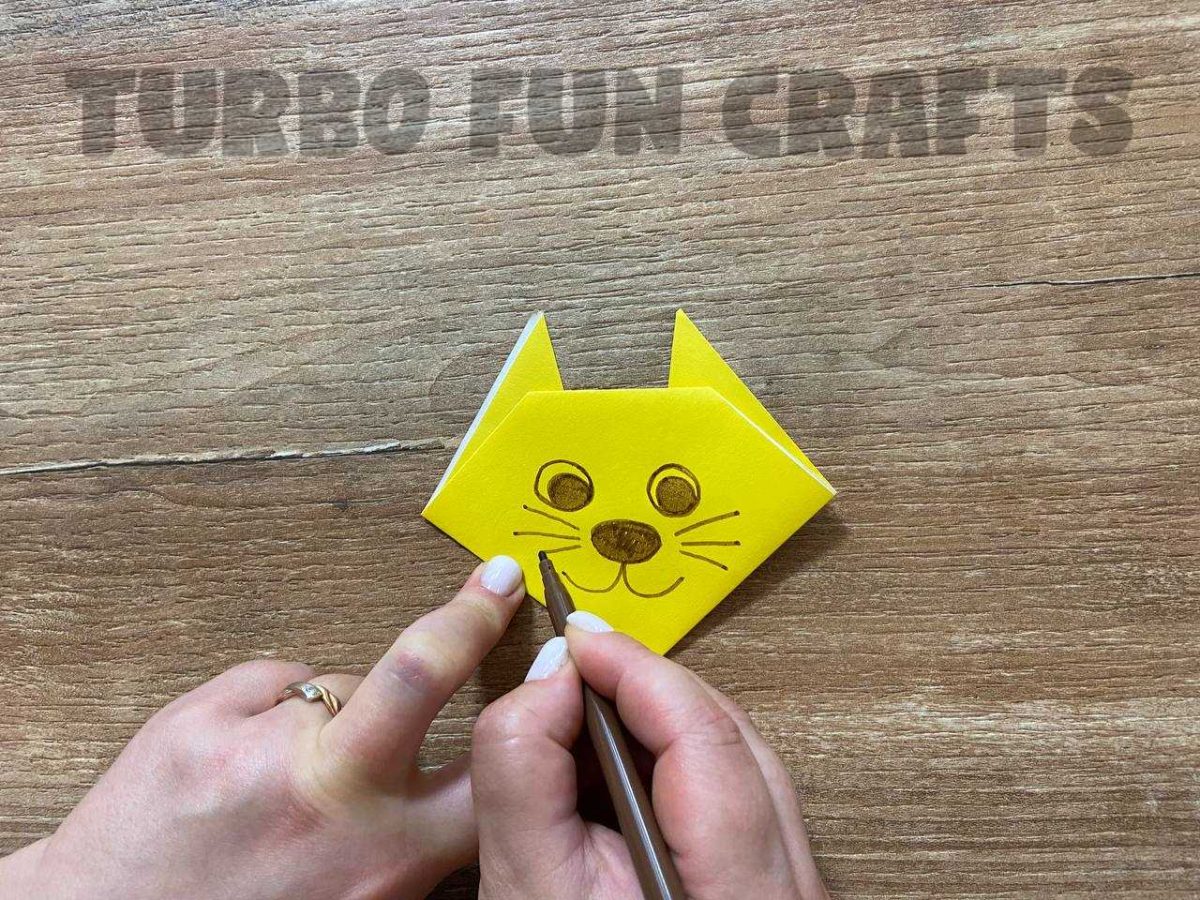 How to make Easy Paper Cat
