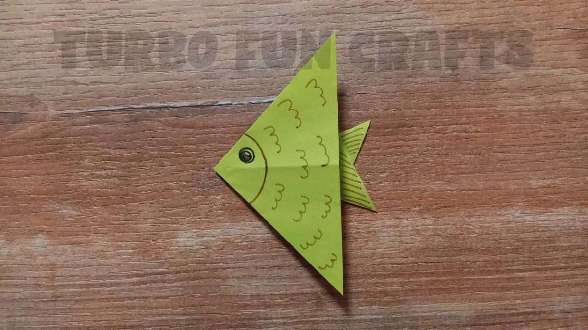 How to make Easy Paper Fish