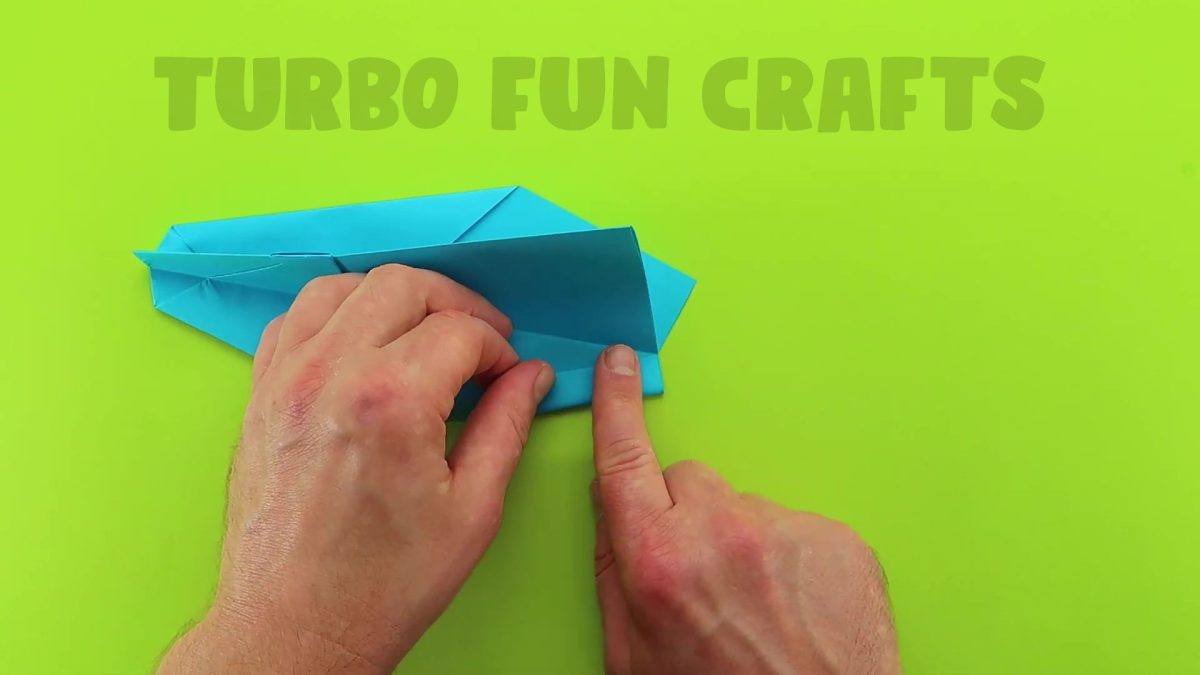 How to make an Origami Boomerang Paper Plane