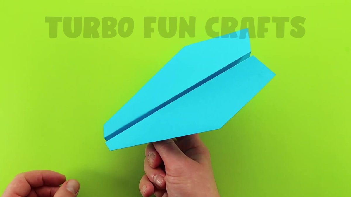 How to make an Origami Boomerang Paper Plane
