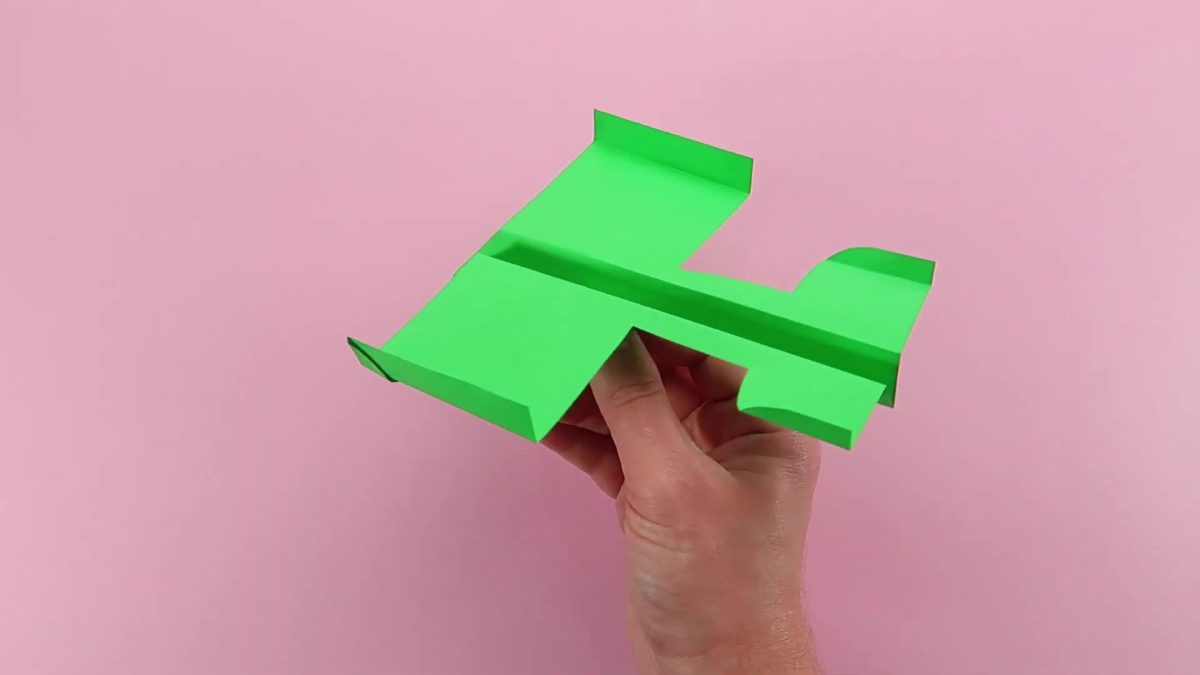Paper Boomerang Plane Tutorial