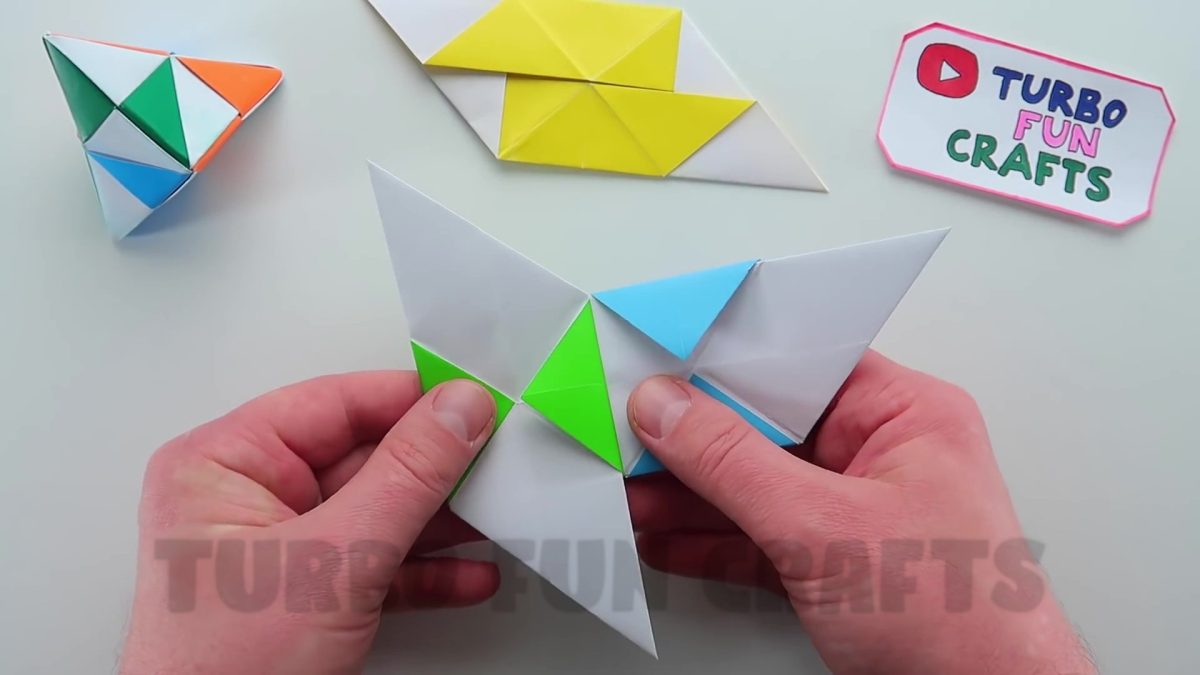Antistress Moving Paper Toy