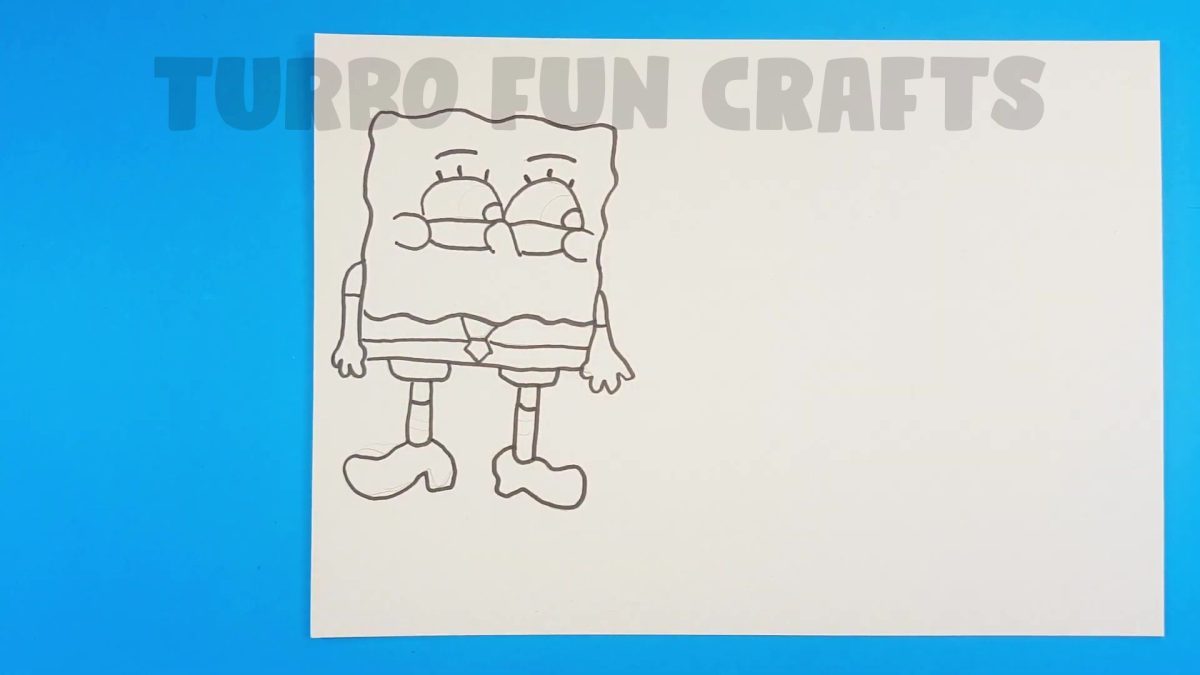 Paper Craft Idea with SpongeBob