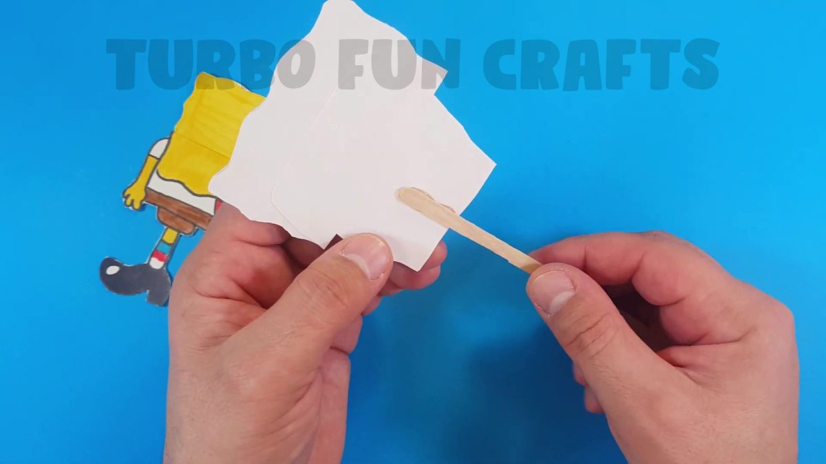 Paper Craft Idea with SpongeBob