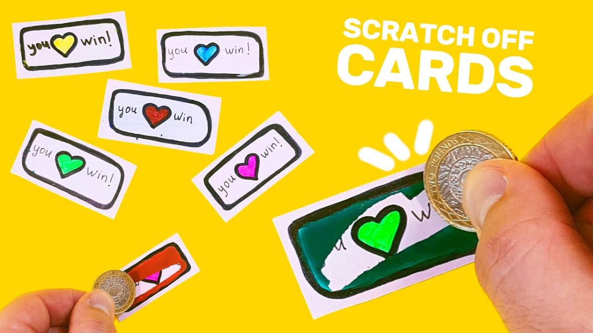 How to Make Scratch-Off Cards at Home