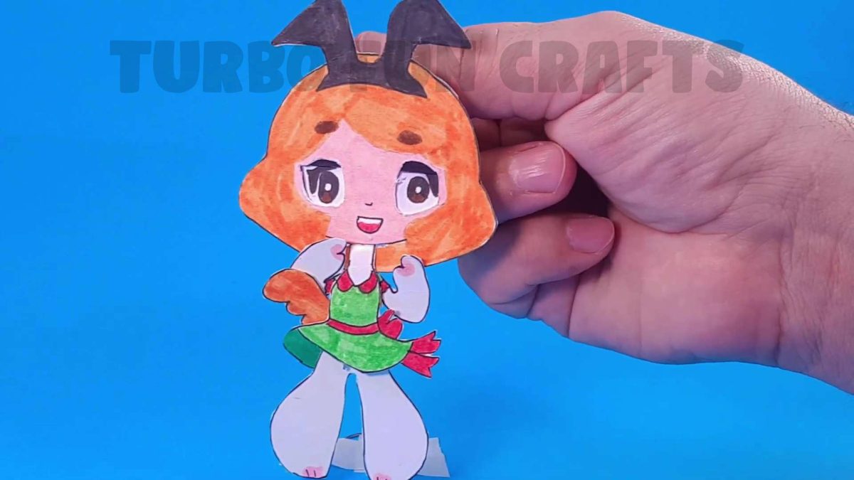 How to make Anime Paper Puppet
