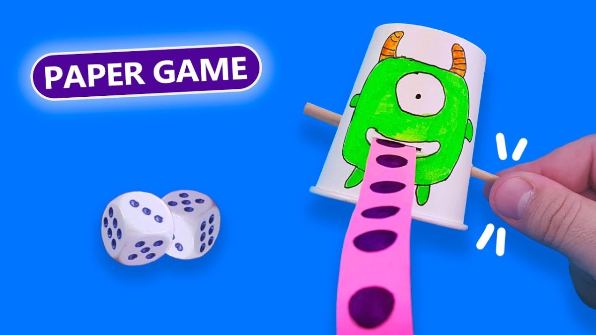 How to make Easy Paper Game in 5 minutes