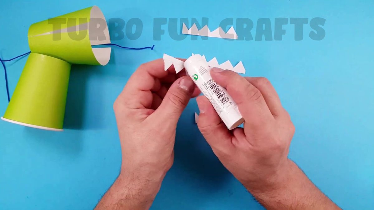 How to make Moving Paper Dinosaur
