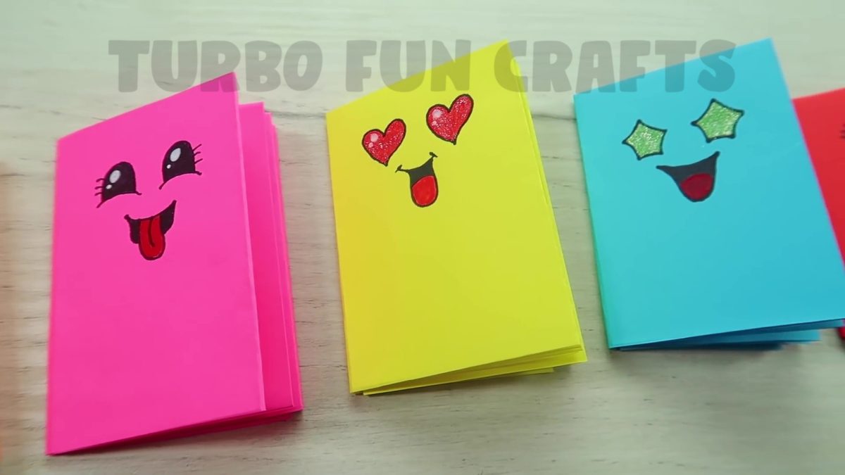 Mini Notebooks from One Sheet of Paper